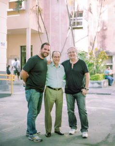 Eduardo, Jorginho e Celinho Silva (Foto: Studio Journal Knock)